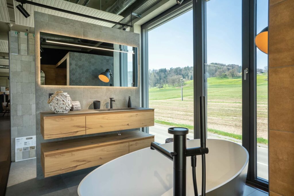 Courtételle le 9 avril 2025. Showroom ADC. Photo Jonas Lüthi